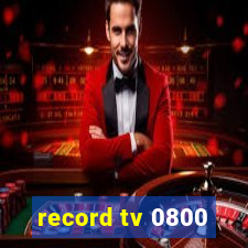 record tv 0800